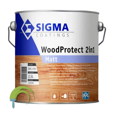 0301311546 Sigma Woodprotect 2 in 1 Matt